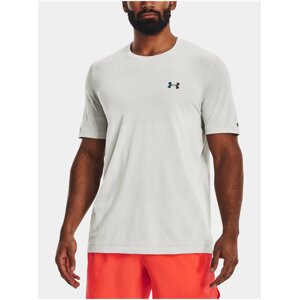 Bílé pánské tričko Under Armour UA Rush Seamless Legacy SS