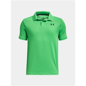 Světle zelené klučičí sportovní polo tričko Under Armour Performance