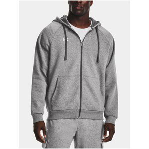 Mikina Under Armour UA Rival Fleece FZ Hoodie-GRY