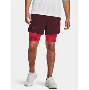 Kraťasy Under Armour UA LAUNCH 5'' 2-IN-1 SHORT-MRN