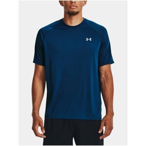 Tmavě modré pánské sportovní tričko Under Armour Tech