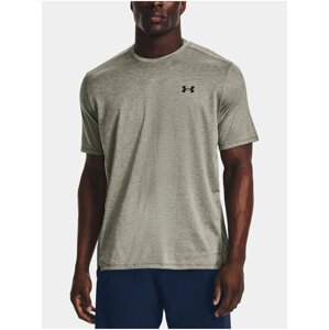 Khaki pánské sportovní tričko Under Armour Tech Vent