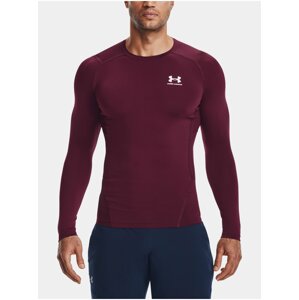 Vínové pánské sportovní tričko Under Armour Comp