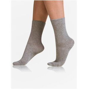 Šedé dámské ponožky Bellinda COTTON COMFORT SOCKS