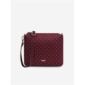 Vínová dámská crossbody kabelka Vuch Coalie Dotty Wine