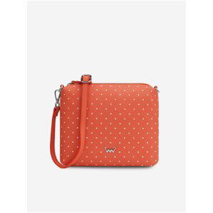 Oranžová dámská crossbody kabelka Vuch Coalie Dotty Orange