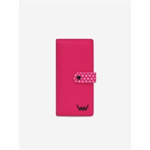 Tmavě růžová dámská peněženka Vuch Hermione Dot Dark Pink