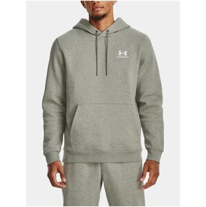 Zelená pánská mikina s kapucí Under Armour UA Essential Fleece Hoodie