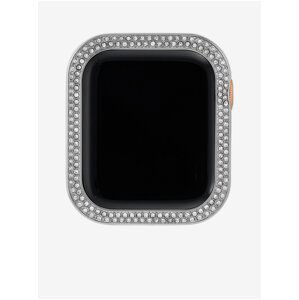 Luneta pro hodinky Apple Watch 40mm s krystaly ve stříbrné barvě Anne Klein
