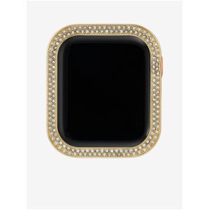 Luneta pro Apple Watch s krystaly v zlaté barvě Anne Klein