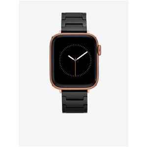 Černý řemínek pro hodinky Apple Watch Anne Klein