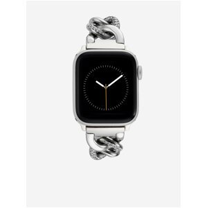 Řemínek pro Apple Watch 38/40/41mm ve stříbrné barvě Anne Klein