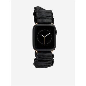 Černý dámský kožený řemínek pro Apple Watch 38/40/41 Anne Klein
