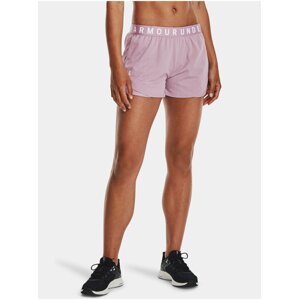 Světle fialové sportovní kraťasy Under Armour Play Up Twist Shorts 3.0