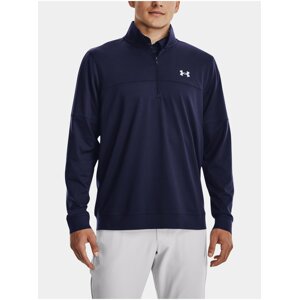 Tmavě modrá pánská sportovní mikina Under Armour Midlayer