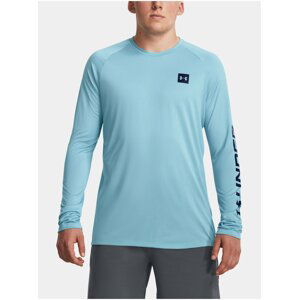 Světle modré pánské sportovní tričko Under Armour Tech