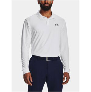 Bílé pánské sportovní polo tričko Under Armour Performance 3.0