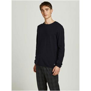 Černý pánský basic svetr Jack & Jones Hill