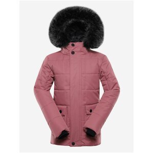 Růžová dětská zimní bunda ALPINE PRO EGYPO