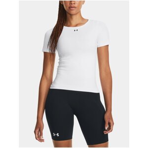 Bílé dámské sportovní tričko Under Armour UA Train Seamless SS