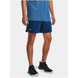 Modré pánské sportovní kraťasy Under Armour UA Vanish Woven 6in Shorts