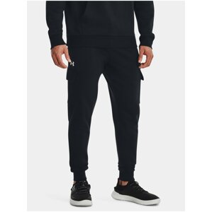 Černé tepláky Under Armour UA Rival Fleece Cargo Jogger