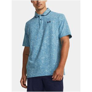 Světle modré pánské sportovní polo tričko Under Armour UA Iso-Chill Polo