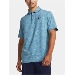 Světle modré sportovní polo tričko Under Armour UA Iso-Chill Polo