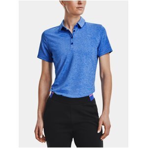 Modré dámské sportovní polo tričko Under Armour UA Zinger Short Sleeve Polo