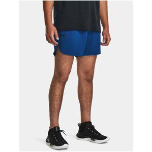 Modré pánské sportovní kraťasy Under Armour UA Peak Woven Shorts