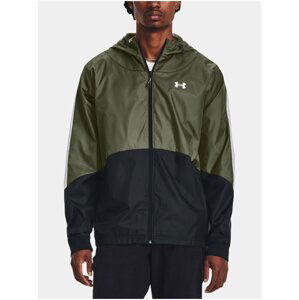 Khaki sportovní bunda Under Armour UA Legacy Windbreaker