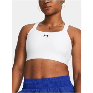 Bílá sportovní podprsenka Under Armour UA HG Armour High