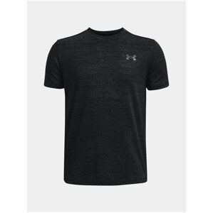 Černé klučičí sportovní tričko Under Armour UA Tech Vent Jacquard SS