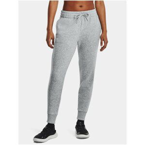 Šedé dámské basic tepláky Under Armour UA Rival Fleece Jogger