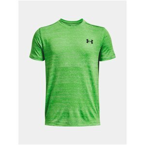 Zelené klučičí sportovní tričko Under Armour UA Tech Vent Jacquard SS