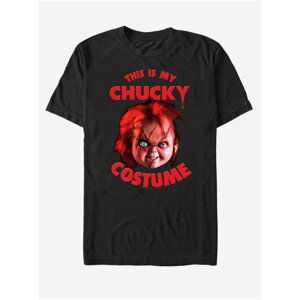 Černé pánské tričko NBCU Chucky Costume