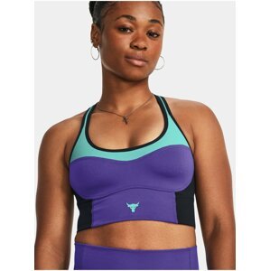 Fialová sportovní podprsenka Under Armour Pjt Rck Lets Go LL Infty Bra