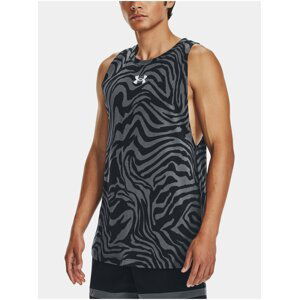 Černé sportovní tílko Under Armour UA BASELINE PRINTED TANK