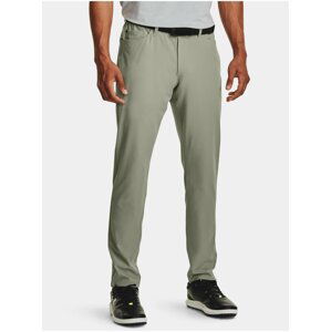 Světle zelené pánské sportovní kalhoty Under Armour UA Drive 5 Pocket Pant