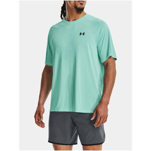 Tyrkysové pánské sportovní tričko Under Armour UA Tech 2.0 SS Tee