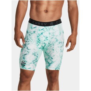 Bílé sportovní kraťasy Under Armour UA Curry HG Prtd Shorts