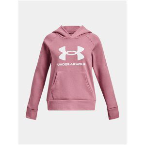 Mikina Under Armour UA Rival Fleece BL Hoodie-PNK