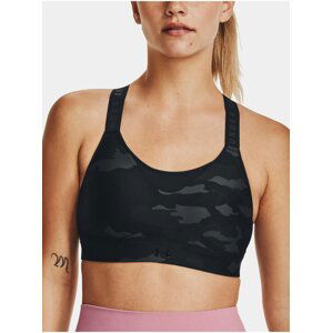 Černá sportovní podprsenka Under Armour UA Infinity High Print Bra