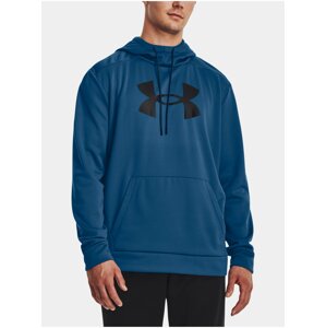 Tmavě modrá sportovní mikina Under Armour UA Armour Fleece Big Logo HD