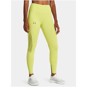 Žluté sportovní legíny Under Armour UA SmartForm Rush Leg Nov