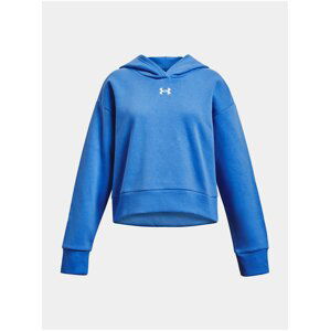 Mikina Under Armour UA Rival Fleece Crop Hoodie-BLU