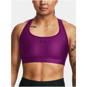 Fialová sportovní podprsenka Under Armour UA HG Armour Mid Padless