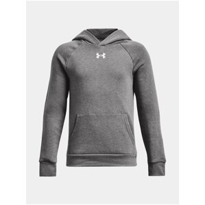 Mikina Under Armour UA Rival Fleece Hoodie-GRY