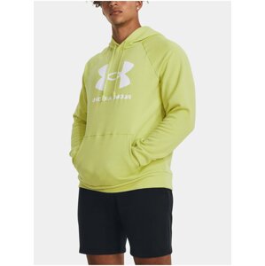 Žlutá mikina Under Armour UA Rival Fleece Logo HD