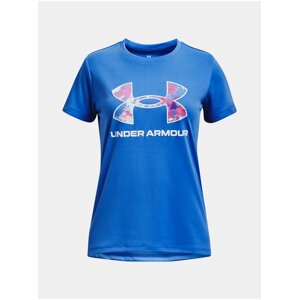 Tričko Under Armour UA Tech Print BL SSC-BLU